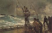 Winslow Homer Das Notsignal France oil painting reproduction